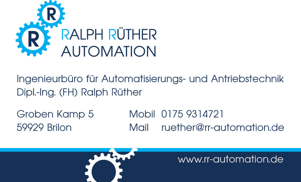 Visitenkarte Vorderseite